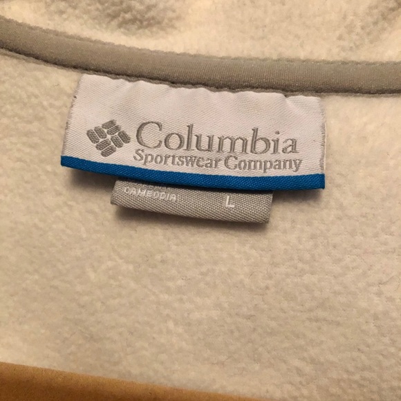 Grey patterned Columbia shell jacket - Picture 4 of 4